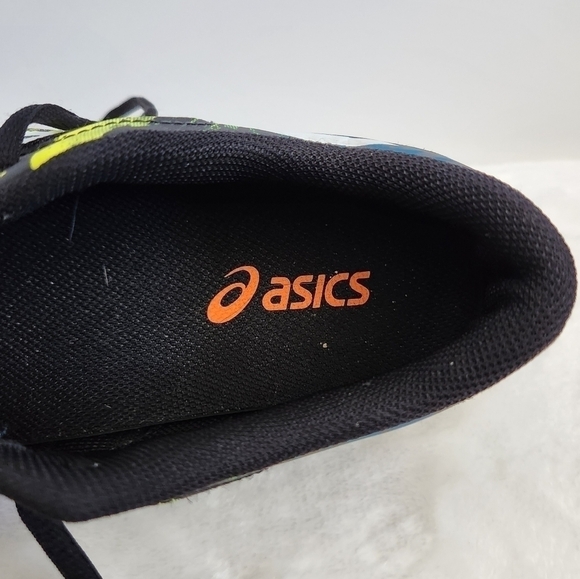 Asics 33-OGA Leather Lace Up Black Orange Athletic Shoes Unisex Mens 6 Womens 8 - Picture 11 of 14